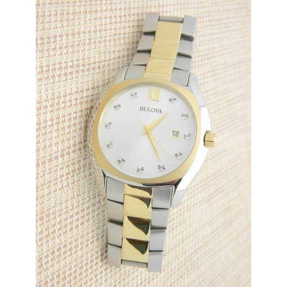 Bulova Other - Bulova Diamond Men's Quartz Watch with Dial Analog